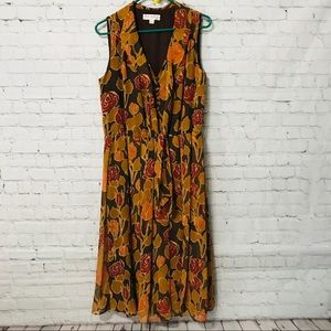 Isaac Mizrahi sleeveless floral dress. Women’s 12.